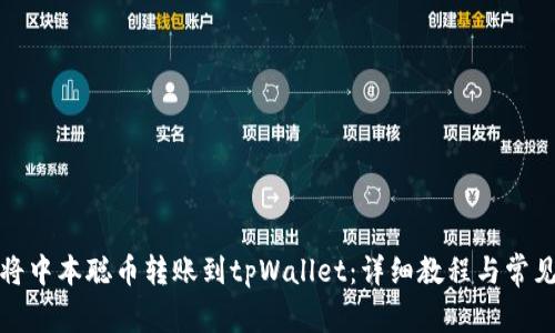 如何将中本聪币转账到tpWallet：详细教程与常见问题