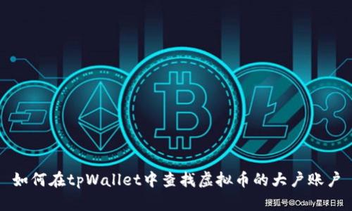 如何在tpWallet中查找虚拟币的大户账户