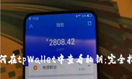 如何在tpWallet中查看私钥：完全指南